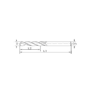 Desenho Técnico Metal Duro DIN6539 Maxitech Ferramentas de Corte
