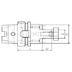 Desenho Técnico Porta Fresa Facear (HSK) Maxitech Ferramentas de Corte